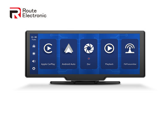 フロント カメラ 2.5K リア カメラ 1080P が付いている容量性タッチスクリーンの車のダッシュ カム DVR
