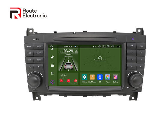 ベンツ W203 OEM Android カー オーディオ 2 DIN LCD 7" 1024×600 スクリーン付き