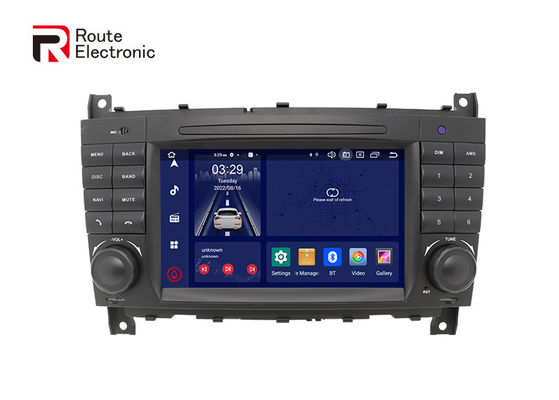 ベンツ W203 OEM Android カー オーディオ 2 DIN LCD 7" 1024×600 スクリーン付き