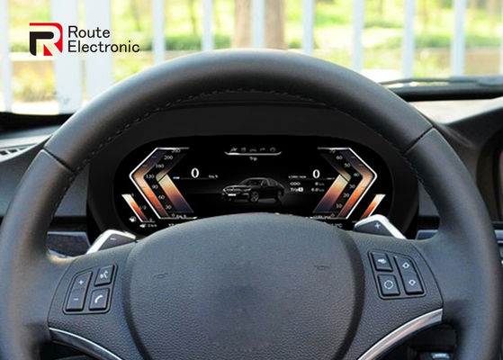 12.3 インチ IPS スクリーン ディスプレイが付いている BMW E90 LCD 計器クラスター