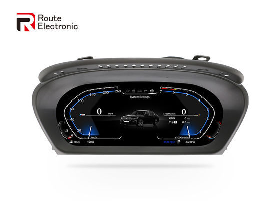 BMW E70 デジタル ダッシュ クラスター スピードメーター 12.3 インチ 1920×720 解像度