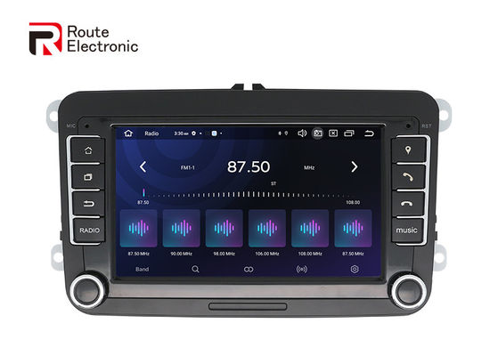 VW ユニバーサル オクタ コア Android カー ステレオ 7 インチ冷却ファン物理ボタン付き