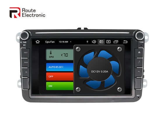 物理的なボタン GPS ナビゲーション システムが付いているマルチメディア OEM カー ラジオ 8 インチ
