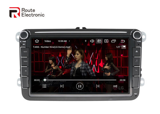ユニバーサル OEM カー ラジオ 1024×600 8 インチ タッチスクリーン フォルクスワーゲン用