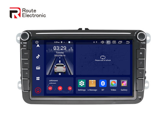 ユニバーサル OEM カー ラジオ 1024×600 8 インチ タッチスクリーン フォルクスワーゲン用
