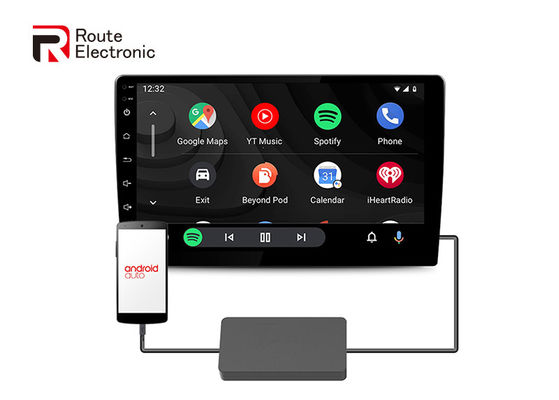 5V ブラック ホワイト カープレイ ドングル サポート オンライン Google マップ音声コントロール