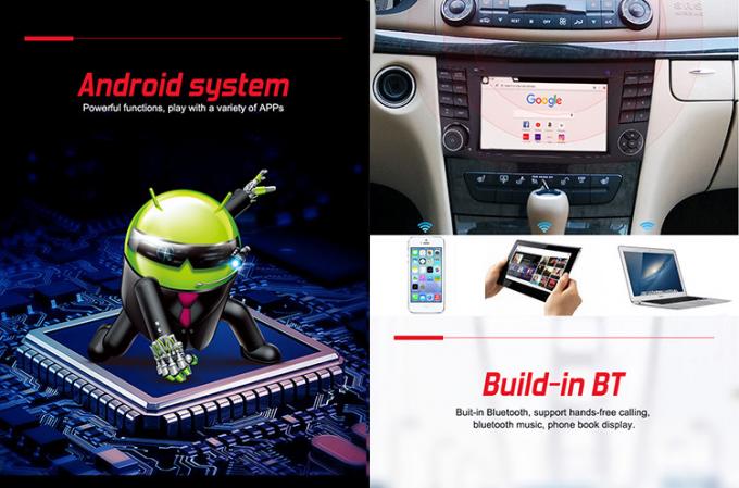 4G DSP RGB OEM Car Radio , Deckless Car Audio For Mercedes Benz W211​