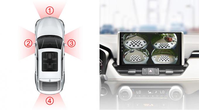 360 Panoramic Car Camera Sony 307 Camera Work With Anroid Car Stereo 1080P 360 Bird View ​